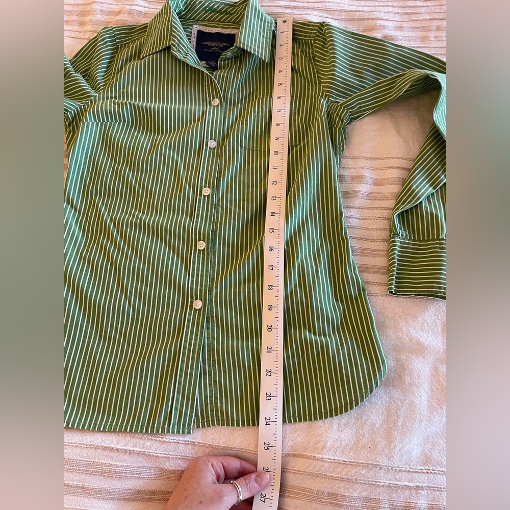 American Eagle striped button down - Picture 9 of 10